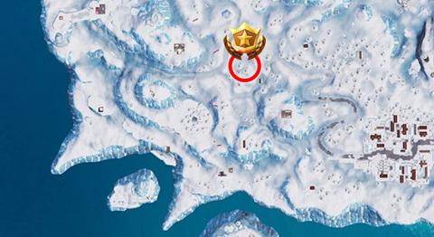 Search between three ski lodges in Fortnite Season 7, complete the challenge
