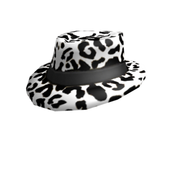 Fedora de leopardo de las nieves