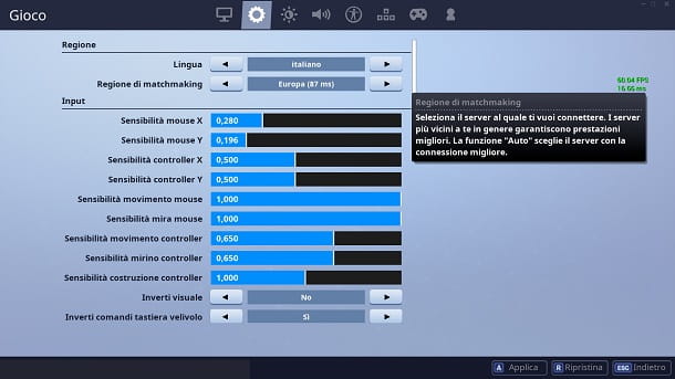 Comment changer de serveur dans Fortnite