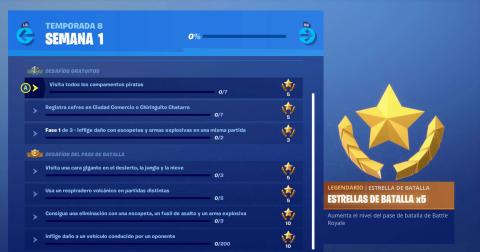 Week 1 season 8 Fortnite: how to complete all challenges