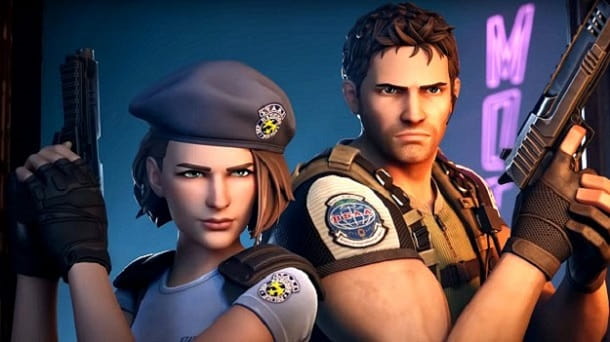 Cómo desbloquear Resident Evil Chris Redfield y Jill Valentine en Fortnite