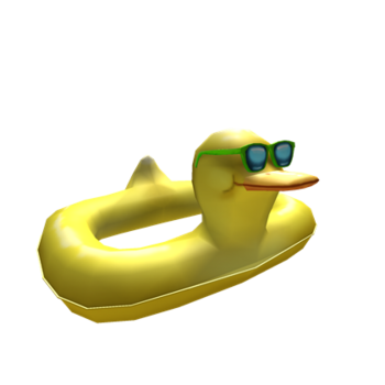 Flotador de pato fresco