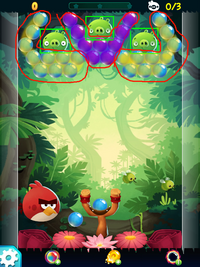 Angry Birds POP! Niveau 1