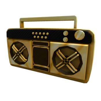 Boombox Super Fly Doré