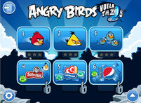 Angry Birds Fly Tazos