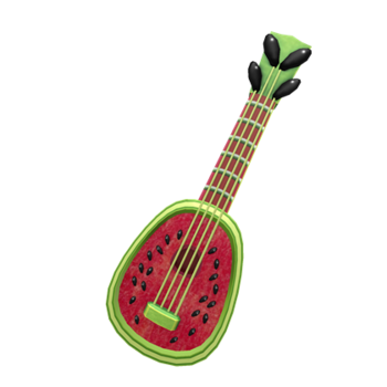 Ukulele de melancia