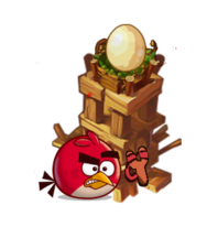 Angry Birds: Defenda nossos ovos!