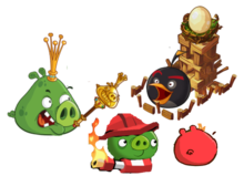 Angry Birds: Defenda nossos ovos!