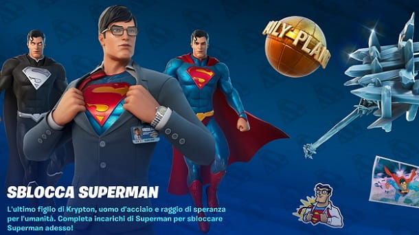 Como desbloquear o Superman no Fortnite