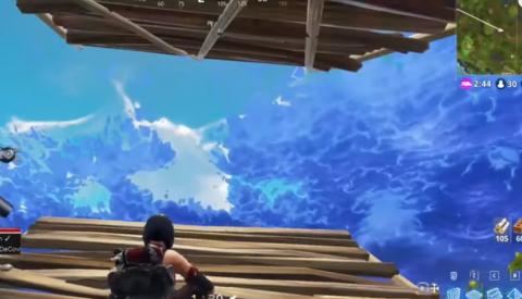 Fortnite BR: what to do when they build on top of you