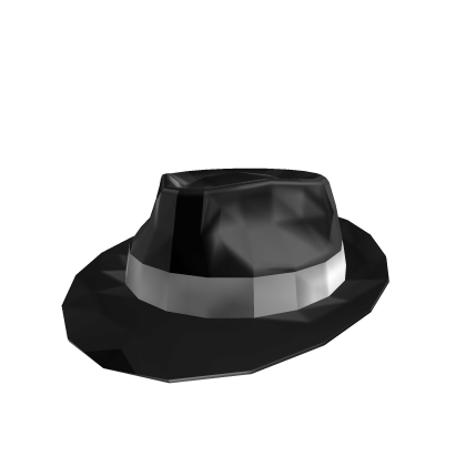 Sombrero Fedora Black Sparkle Time