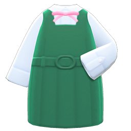 Uniforme de falda de caja