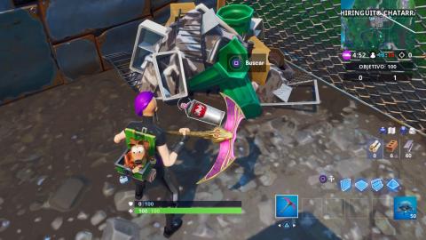Find the lost spray cans in Fortnite season 10, Shoot and Paint missions