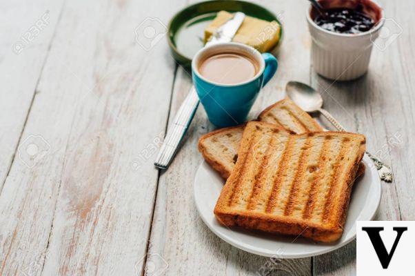 Visage de petit déjeuner