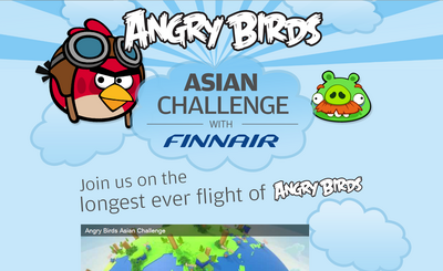 Desafío asiático de Angry Birds