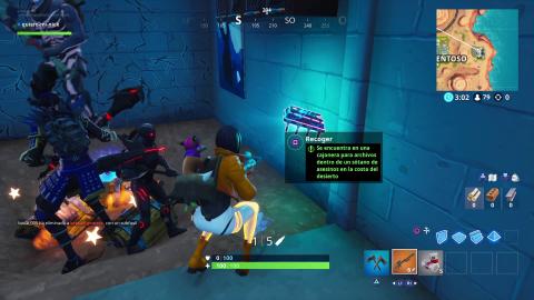 Fortbyte # 21 in Fortnite: how to find it in a metallic flame building