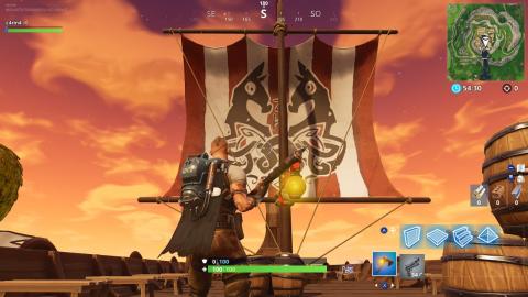 Visit a Viking ship, a camel and a crashed battle bus in Fortnite