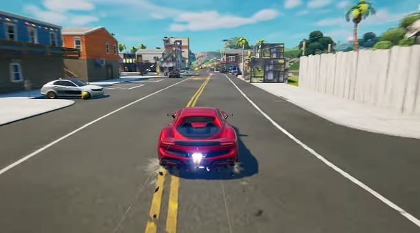 How to find the Ferrari 296 GTB on Fortnite