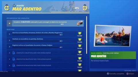 Sea Inside in Fortnite Chapter 2: how to complete all challenges