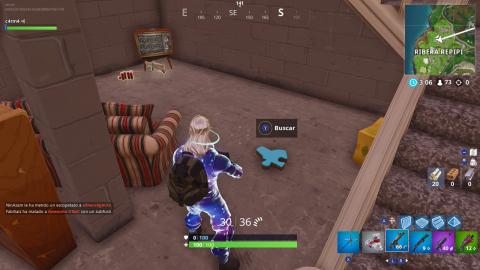Search for puzzle pieces in basements in Fortnite, complete the challenge