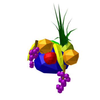 Chapéu de frutas