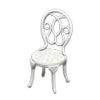 Cadeira de jardim de ferro
