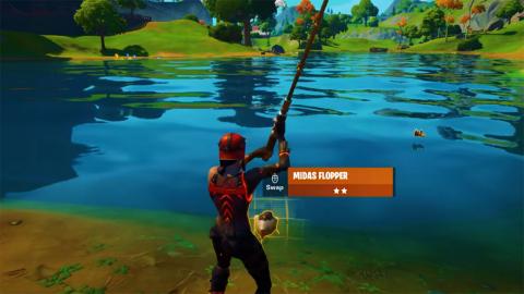 How to capture the Midas Fish in Fortnite season 4