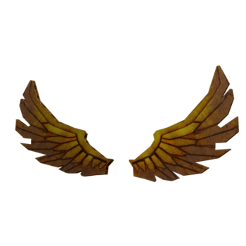 DIY Golden Bloxy Wings