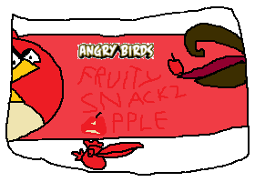 Angry Birds Fruity Snacks (Apple) (Fanon)