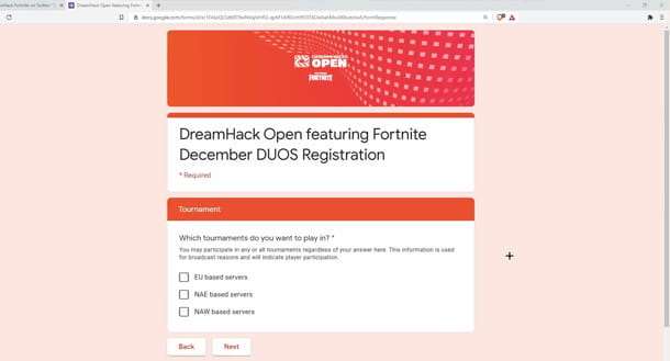 Cómo registrarse en DreamHack
