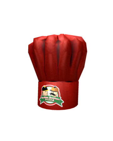 Gorro de cocinero de pizza de Builder Brother