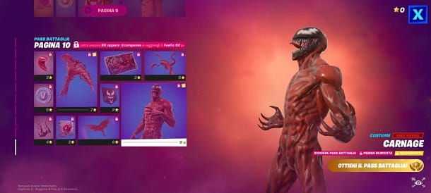 Cómo desbloquear Venom Carnage en Fortnite