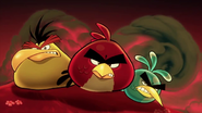 Angry Birds et le puissant aigle