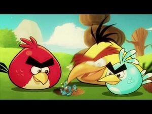 Angry Birds e a poderosa águia