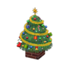 Gran árbol festivo