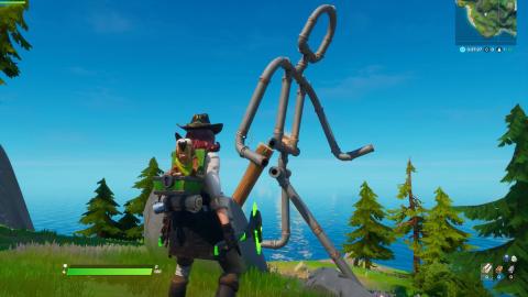 Where are all the golden tube keys in Fortnite - Midas locations week 2