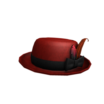 O chapéu de torta de porco vermelho mais fabuloso