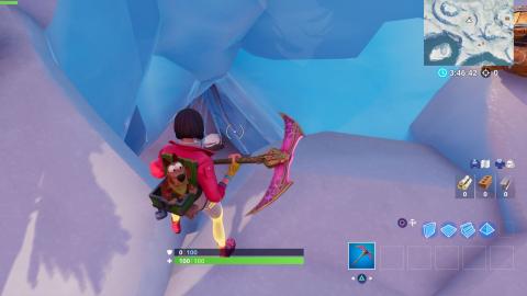 Fortbyte # 49 in Fortnite: Found in Trog's Ice Cave