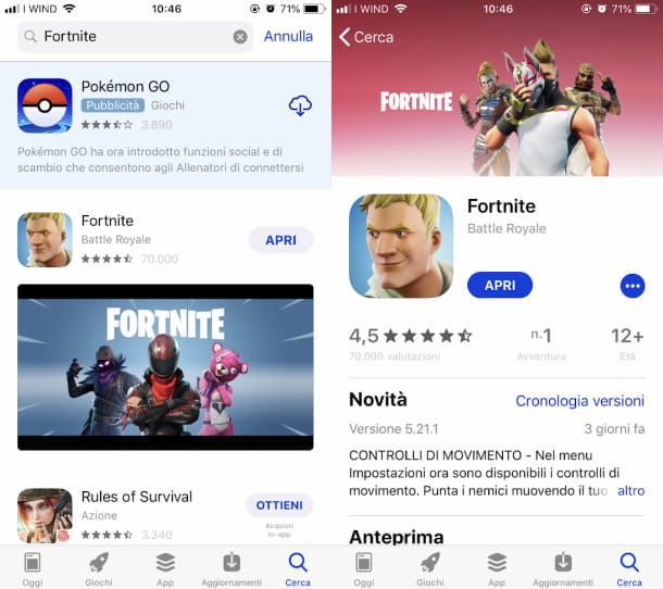 Cómo instalar Fortnite en iPhone