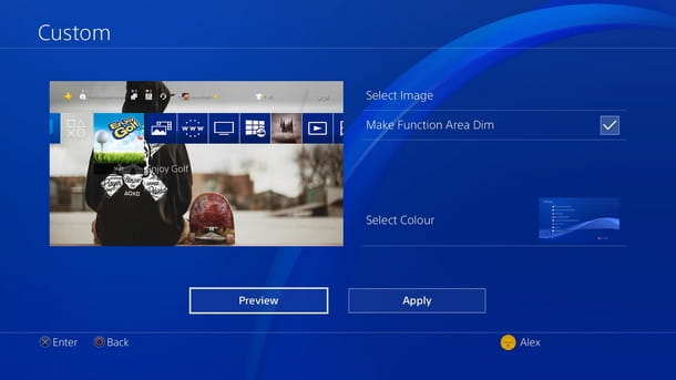 How to change PS4 wallpaper