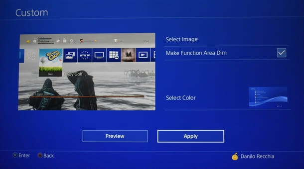 Cómo cambiar el fondo de pantalla de PS4