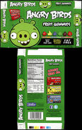 Productos alimenticios de Angry Birds