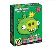 Productos alimenticios de Angry Birds