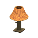 Lampe de table en rotin