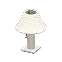 Lampe de table en rotin