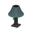 Lampe de table en rotin