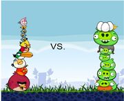 Angry Birds vs Angry Pigs