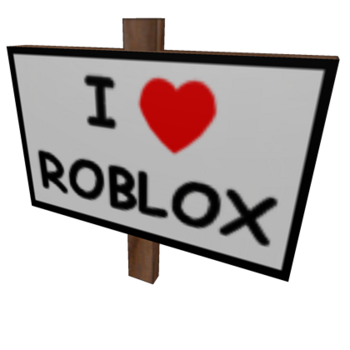 Sinal ROBLOX I Heart