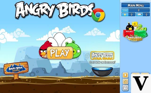 Angry Birds Google