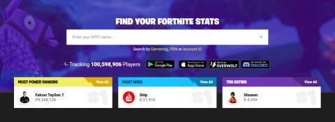 How to use Fortnite trackers to know all your statistics and those of your friends